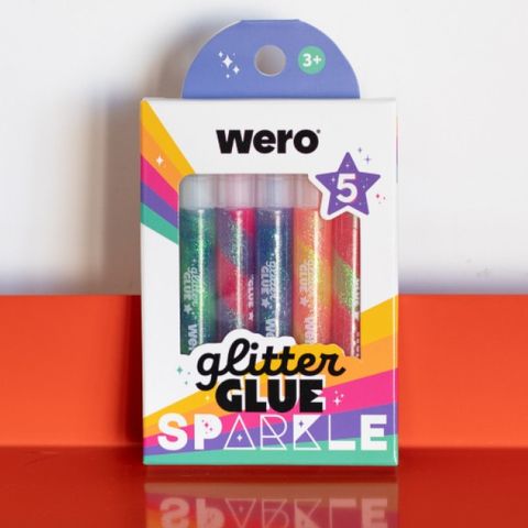 Adhesivo Wero Glitter Sparkle x5 (WE4432)