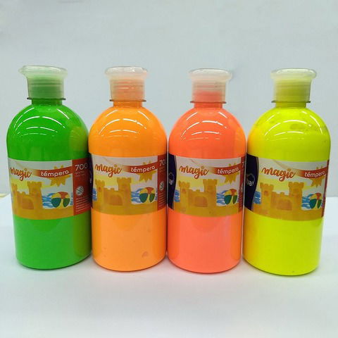 Tempera Alba Magic Botella Fluo 700cc 