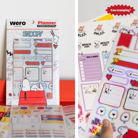 Stickers Wero Fun Planner (Señaladores y más) Snoopy (4415)