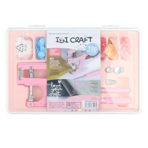 Set Colocador de Snap Ibi Craft T5 (100 Piezas + Pinza) (659501)