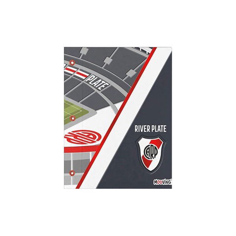 Carpeta N°3 dos tapas Mooving River Plate 