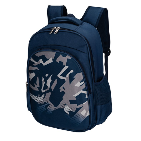 Mochila Kiburi Fantasía Estampada K2288 Azul