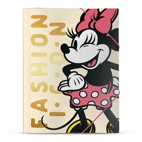 Carpeta Oficio con Elástico Mooving Minnie Mouse 