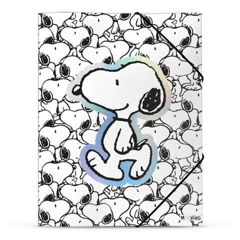 Carpeta Oficio con Elástico Mooving Snoopy 