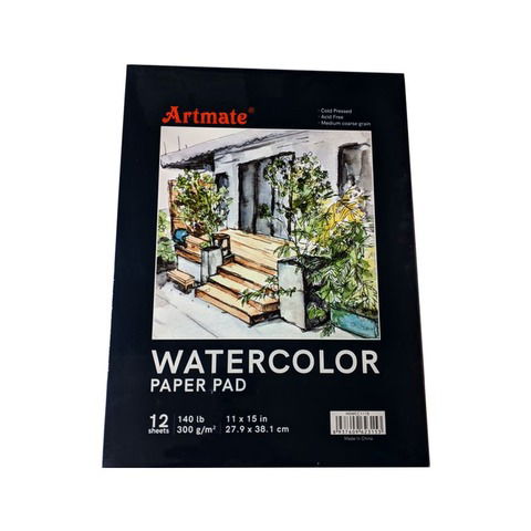 Block Artmate Acuarela (300gr) (28X38cm) (HSW-CC-1115) Paper Pad - Embl.