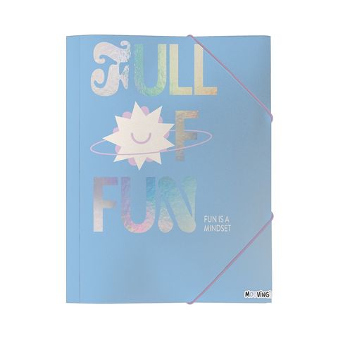 Carpeta Oficio con Elástico Mooving Cool 