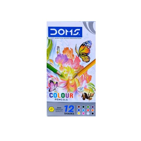 Lápiz de Color Doms x12 Largos (80437)