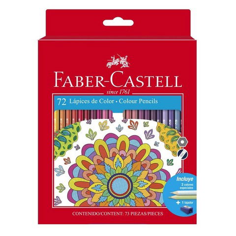 Lapiz Faber Castell Ecolápiz x72 