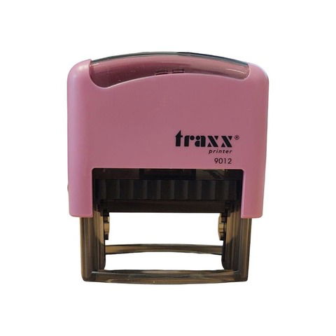 Sello 4 Líneas + Aparato Traxx 9012 Rosa