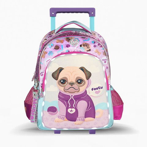 Mochila Carro Footy Puppy c/luz (18