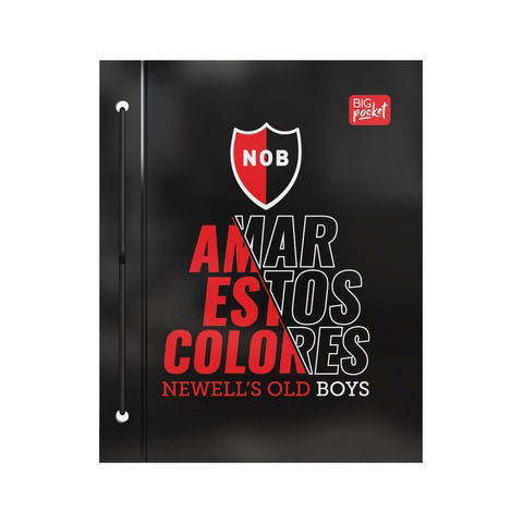 Carpeta N°3 dos tapas PPR Newells - Amar estos colores