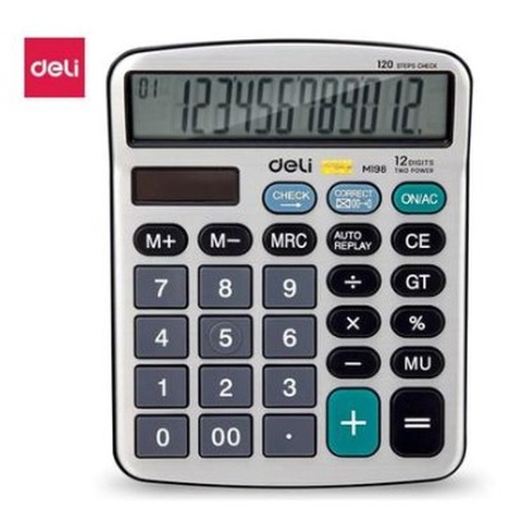 Calculadora Deli M19810 Smaller (12 Digitos) Grande