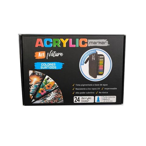 Marcador Art Nature Acrilico 