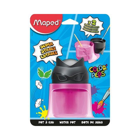 Mezclador Plástico Vaso Maped Rosa