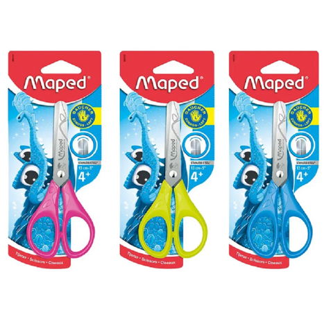 Tijera Escolar Maped 13cm Essen Zurdos (464310)