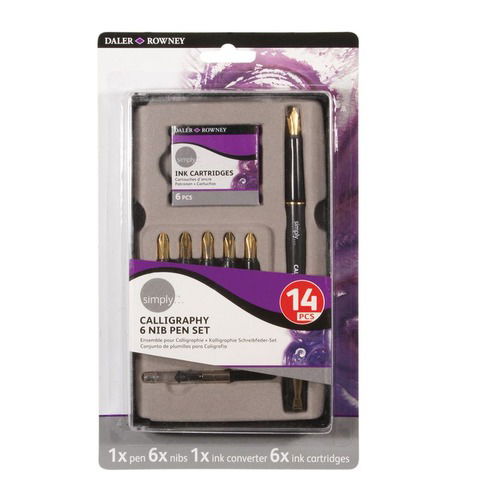 Set de Caligrafía Daler Rowney x14 piezas