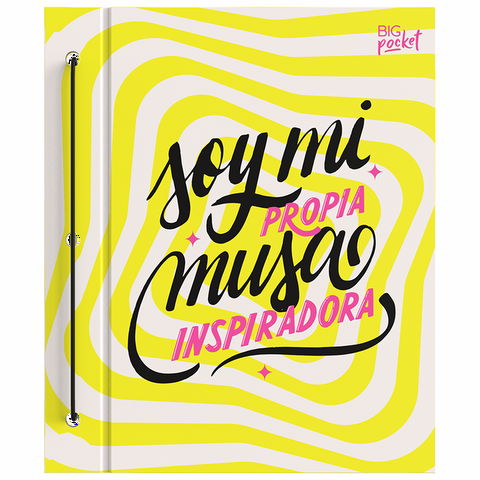 Carpeta N°3 dos tapas PPR 2023 - Fluo - Soy mi propia Musa Inspiradora