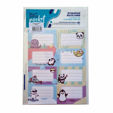 Etiquetas PPR Cute x16