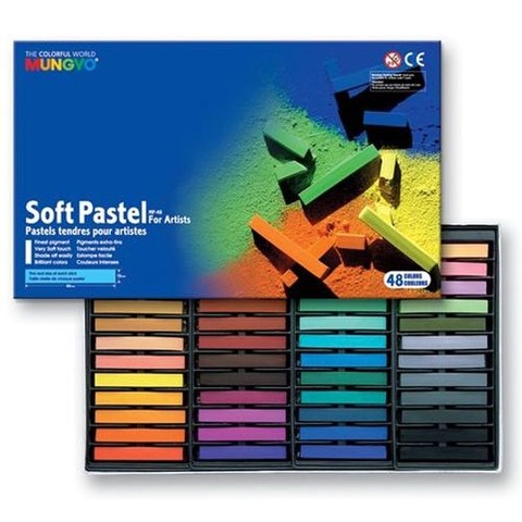 Pastel a la Tiza Mungyo x48 (MP-48)