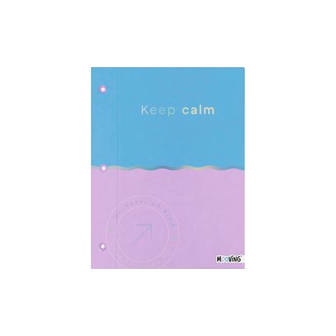 Carpeta Nº3 dos tapas Mooving Pastel 