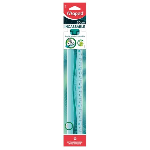 Regla Maped 30cm Flexible Irrompible (Incassable) (244030)