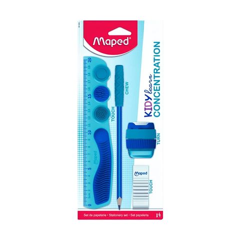 Kit Maped Kidy Learn Concentracion 4 Piezas
