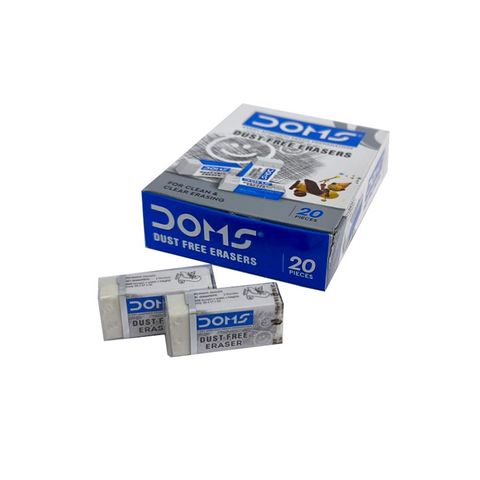 Goma de Borrar Lápiz Doms Blanca (3420)
