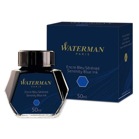 Tinta Waterman 50ml Azul