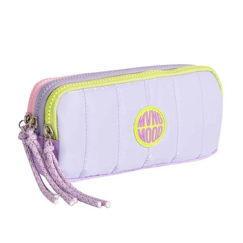 Cartuchera Mooving Tela Triple Colors 