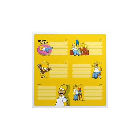 Etiquetas Mooving The Simpsons 