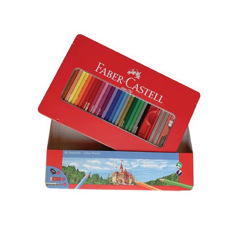 Lápiz Faber Castell Ecolápiz Lata x48