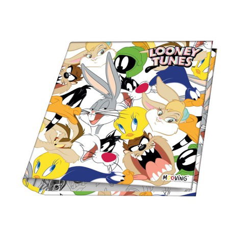 Carpeta N°3 3x40 Mooving Looney Tunes 