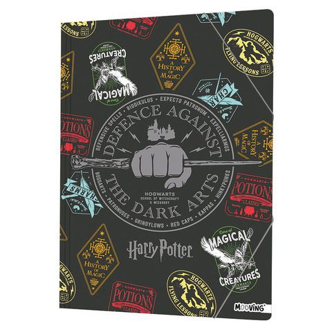 Carpeta Oficio con Elástico Mooving Harry Potter 