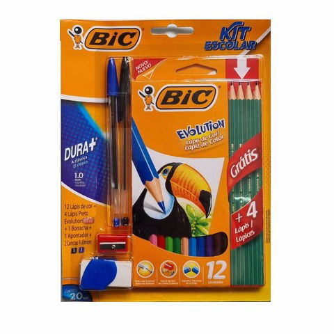 Kit Escolar Bic Blister x20 Piezas (9249)