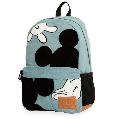    Mochila Mooving Mickey Mouse Simil Jean 