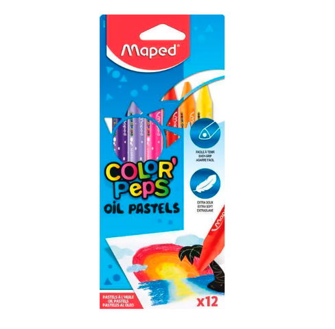 Pastel al Óleo Maped x12