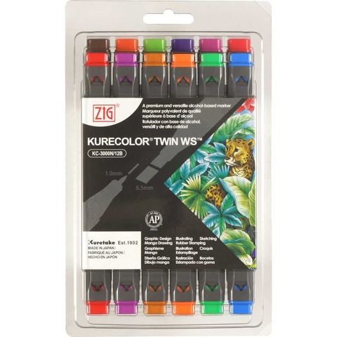 Kurecolor Marcadores Set x12 