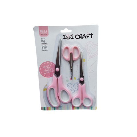 Tijera Ibi Craft Metal Set x3