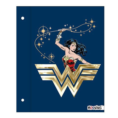 Carpeta N°3 Dos Tapas Mooving Wonder Woman 