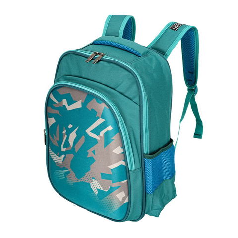 Mochila Kiburi Fantasía Estampada K2288 Turquesa