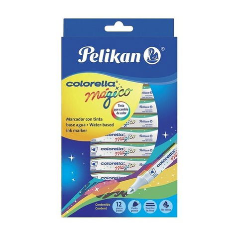 Marcador Pelikan Colorella Mágico x12 