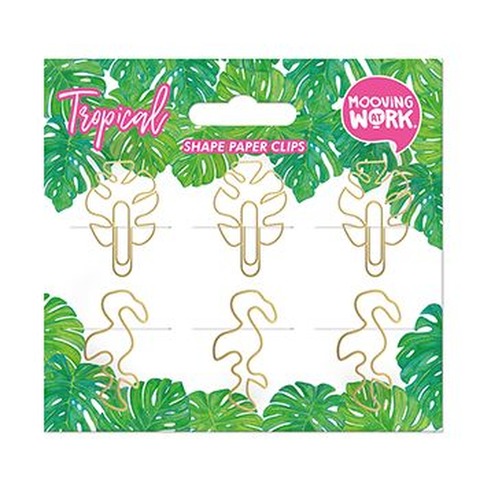 Clips con formas Mooving At Work Tropical (2010407198)