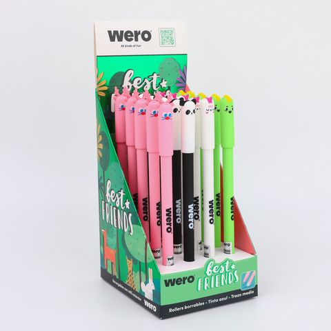Lapicera Wero Roller Borrable Best Friends (WE4244)