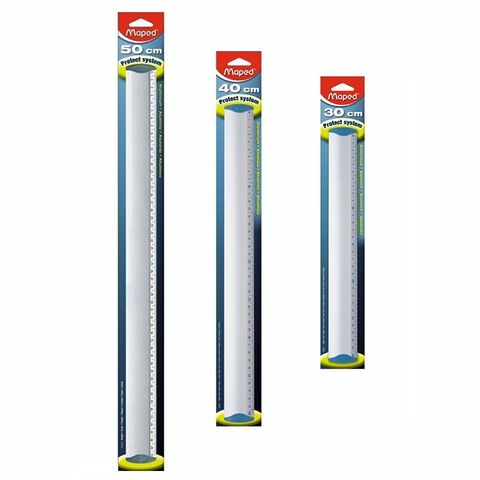 Regla Metálica Aluminio Maped 