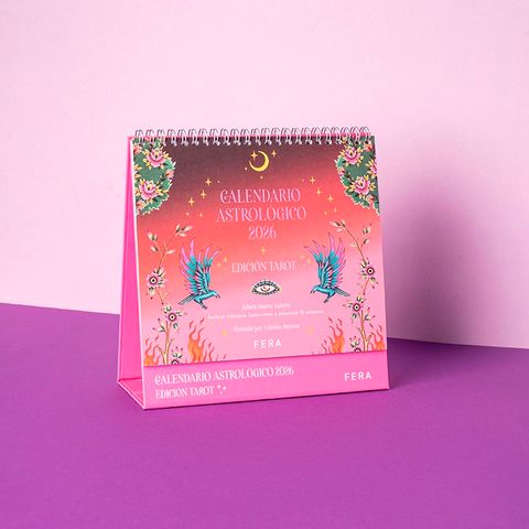 Calendario 2026 de Escritorio Fera Astrologico-Tarot