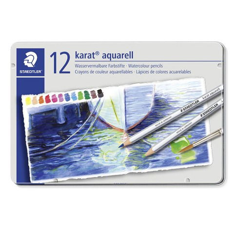 Lapiz Acuarelable Staedtler Karat x12 (125-M12)