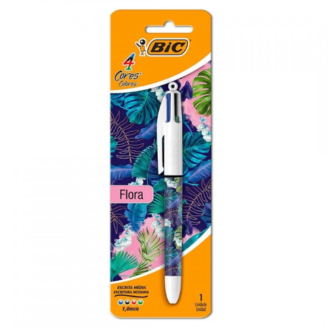 Lapicera Bic 4 en 1 Colores Flora (9309882)
