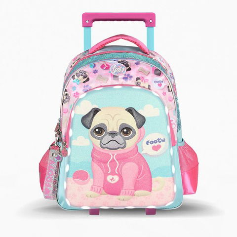 Mochila Carro Footy Puppy c/luz (18