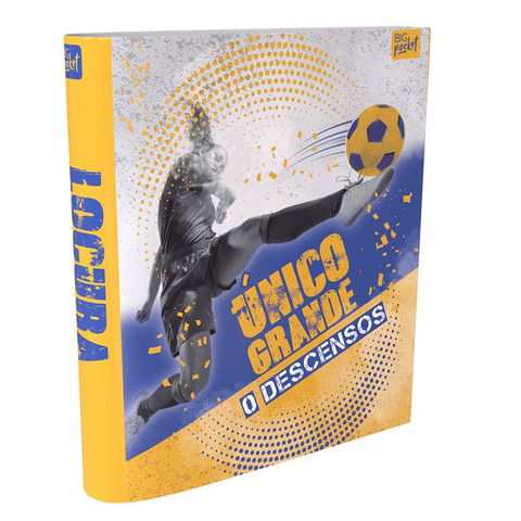 Carpeta A4 2x40 PPR Futbol Azul - Unico Grande