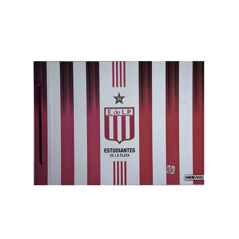 Carpeta N°5 Mooving Estudiantes de L.P. Fondo Rayado
